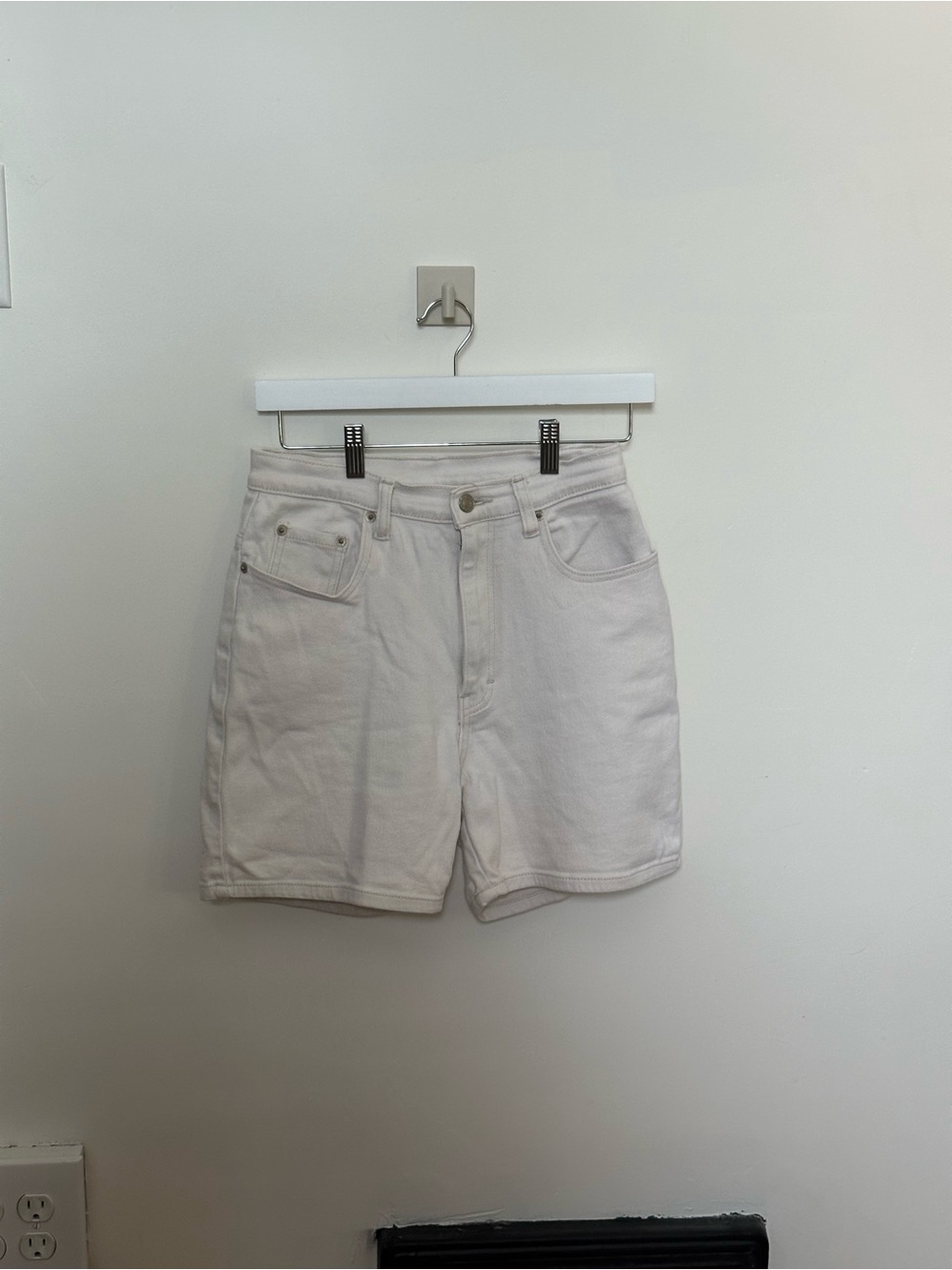 Jordache Vintage White Denim Shorts